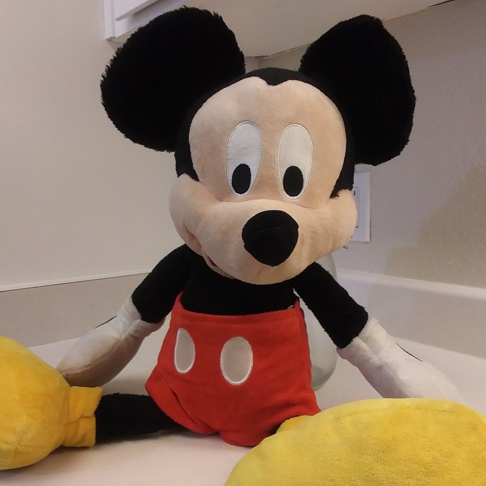 Disney Mickey Mouse Stuffed Animal - Picture 1 of 3